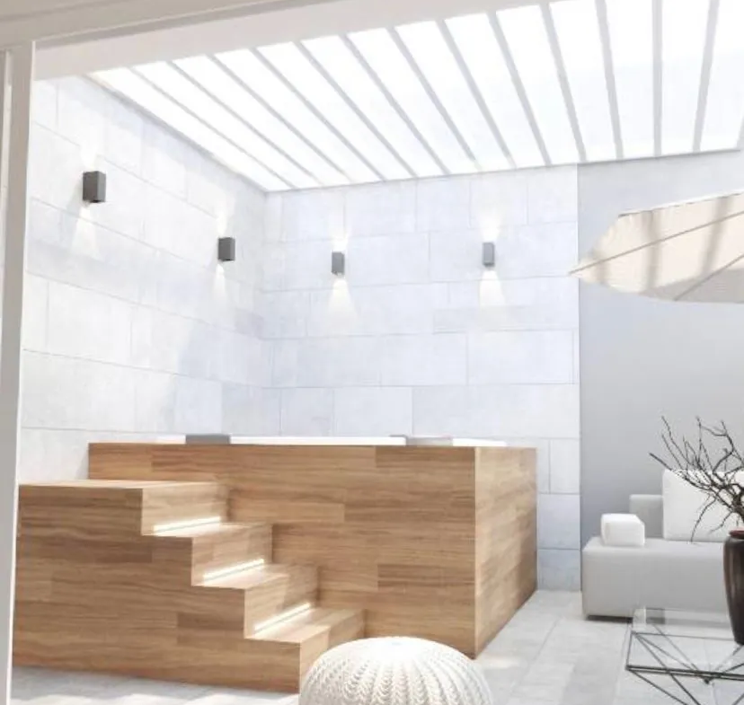 Apartamento en Estético Proyecto en Block con Línea blanca
