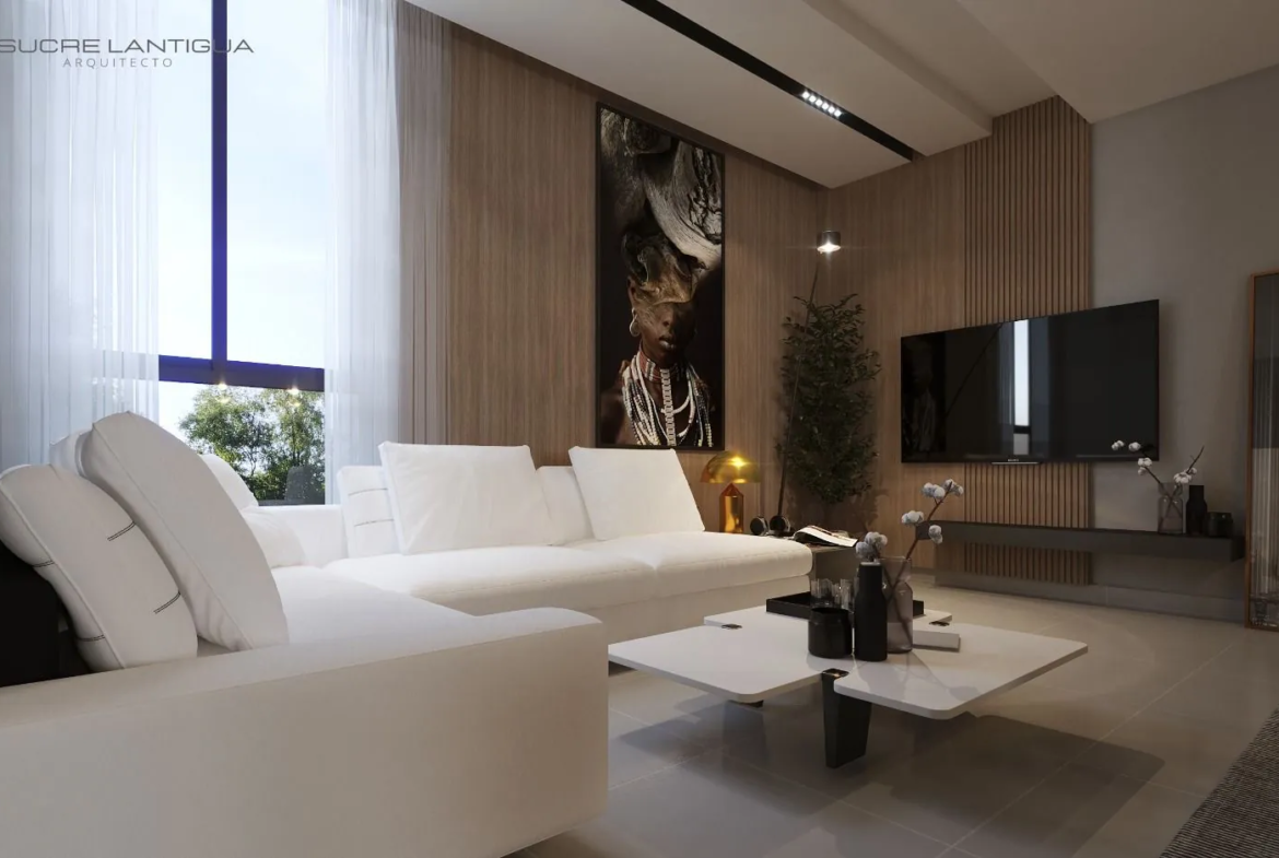 Ultra moderno proyecto de apartamentos/penthouse