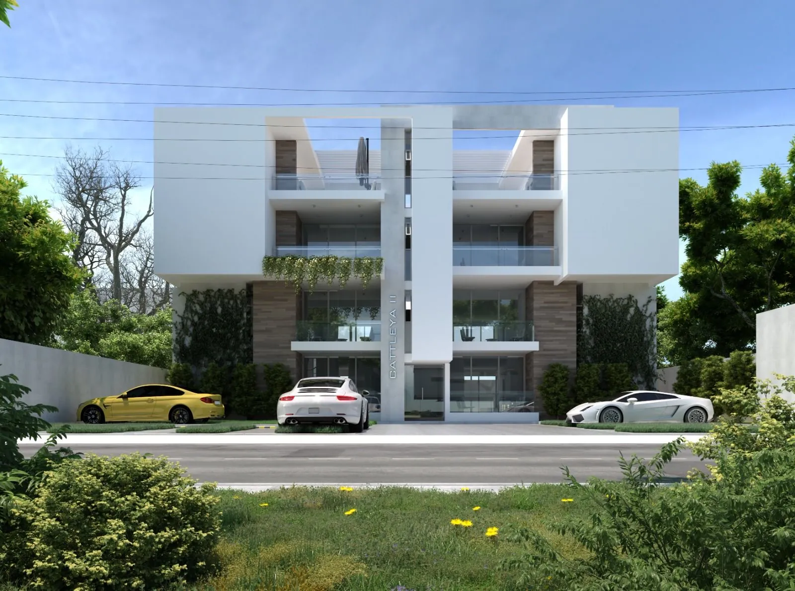 Apartamento en Estético Proyecto en Block con Línea blanca