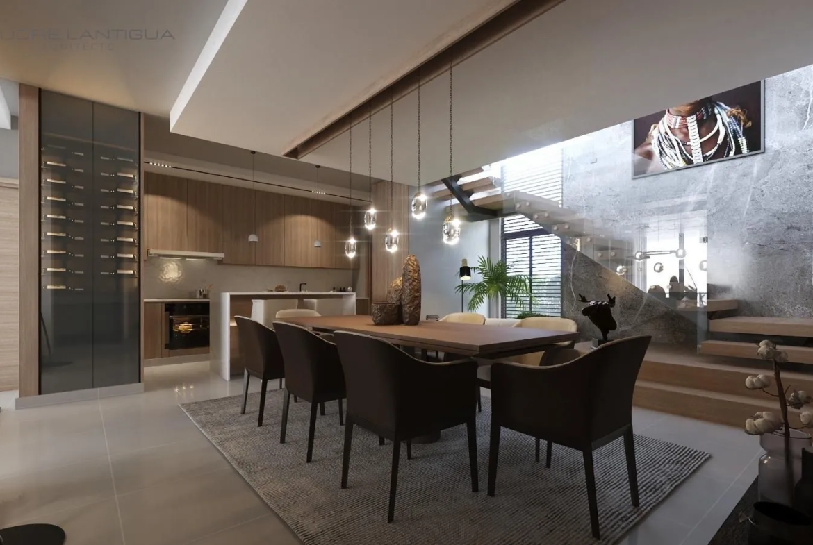 Ultra moderno proyecto de apartamentos/penthouse