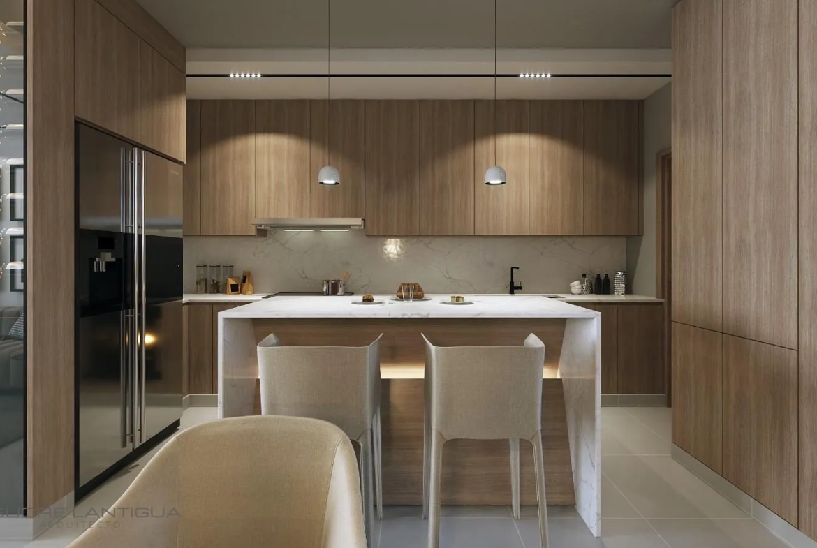 Ultra moderno proyecto de apartamentos/penthouse
