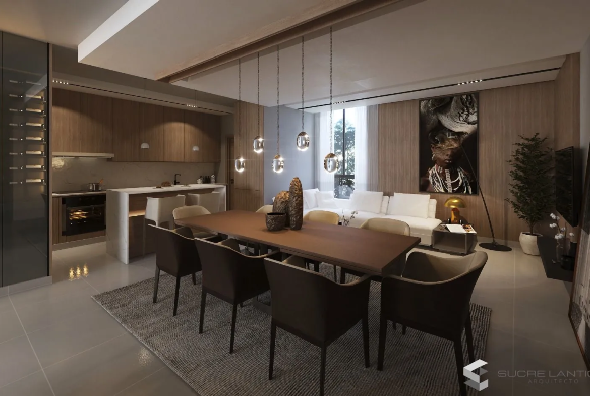 Ultra moderno proyecto de apartamentos/penthouse