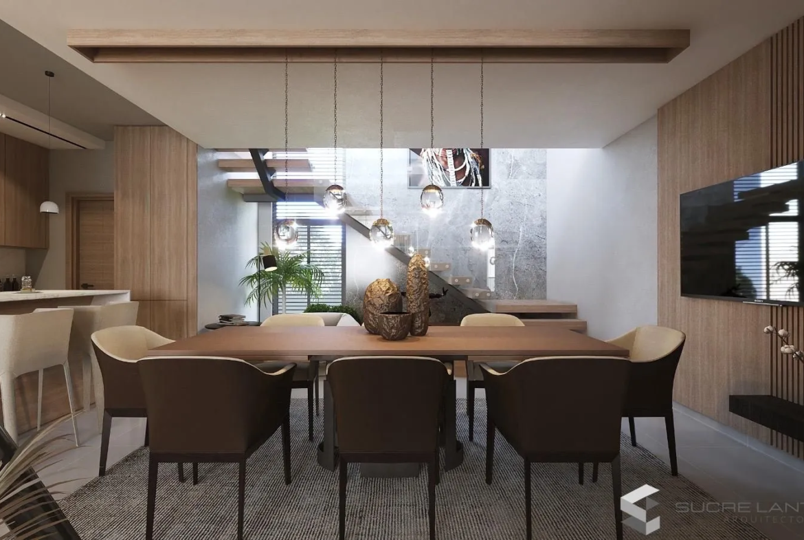 Ultra moderno proyecto de apartamentos/penthouse