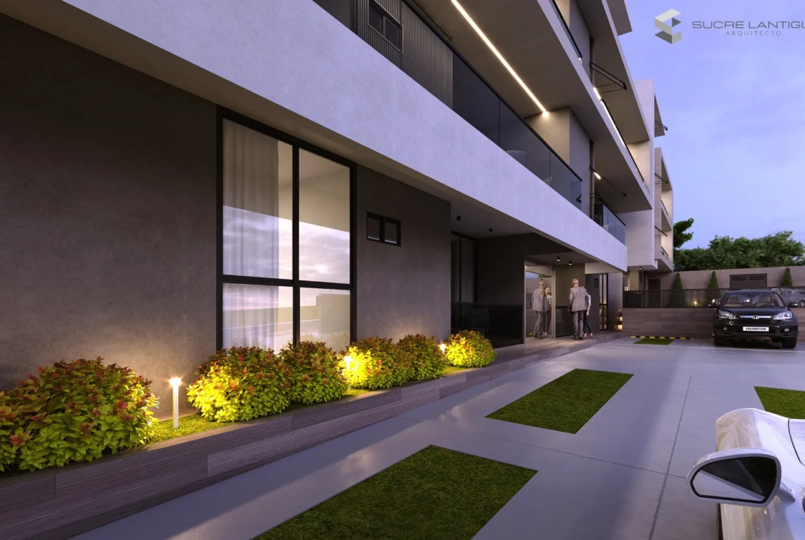 Ultra moderno proyecto de apartamentos/penthouse