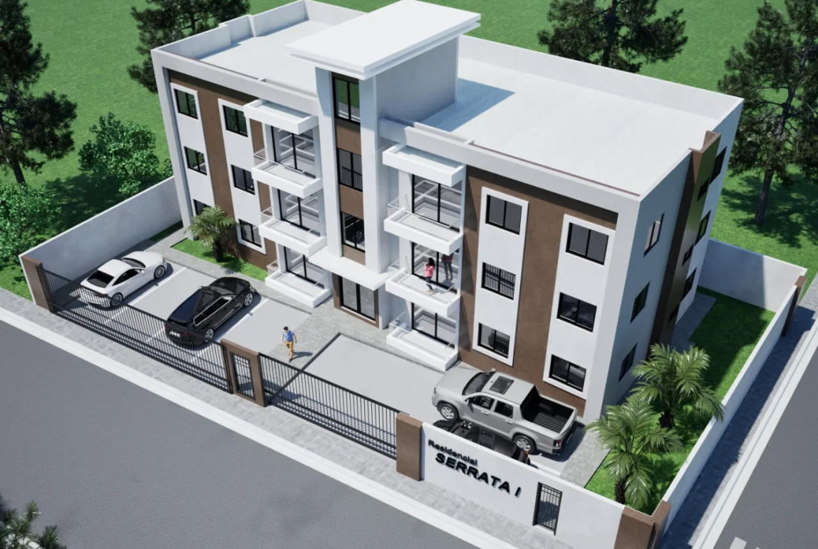 En construcción apartamentos en Block cerca de Bravo y Jumbo
