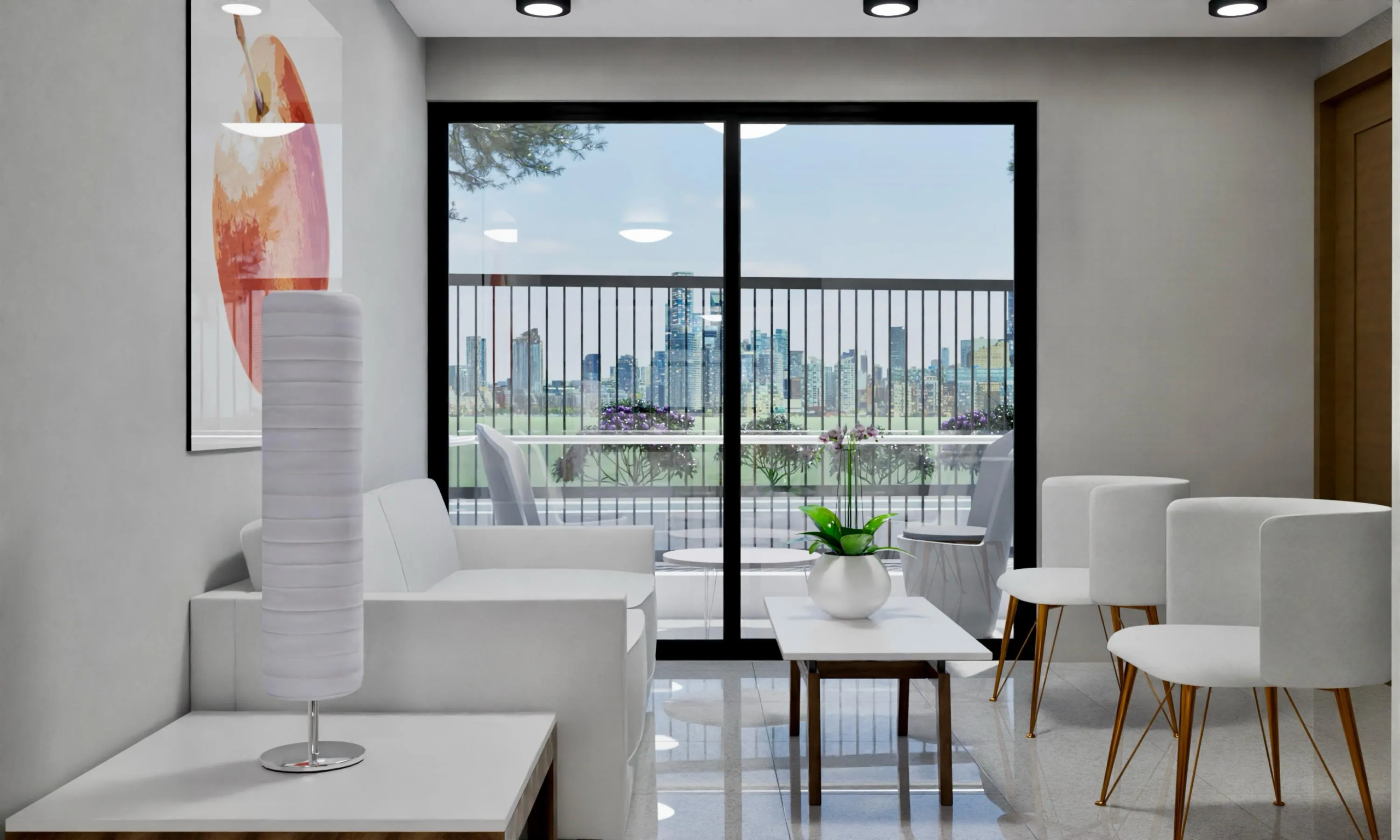 En construcción apartamentos en Block cerca de Bravo y Jumbo
