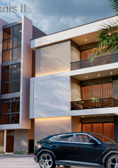 Apartamentos en block de 2 habitaciones cerca de Bravo y Jumbo