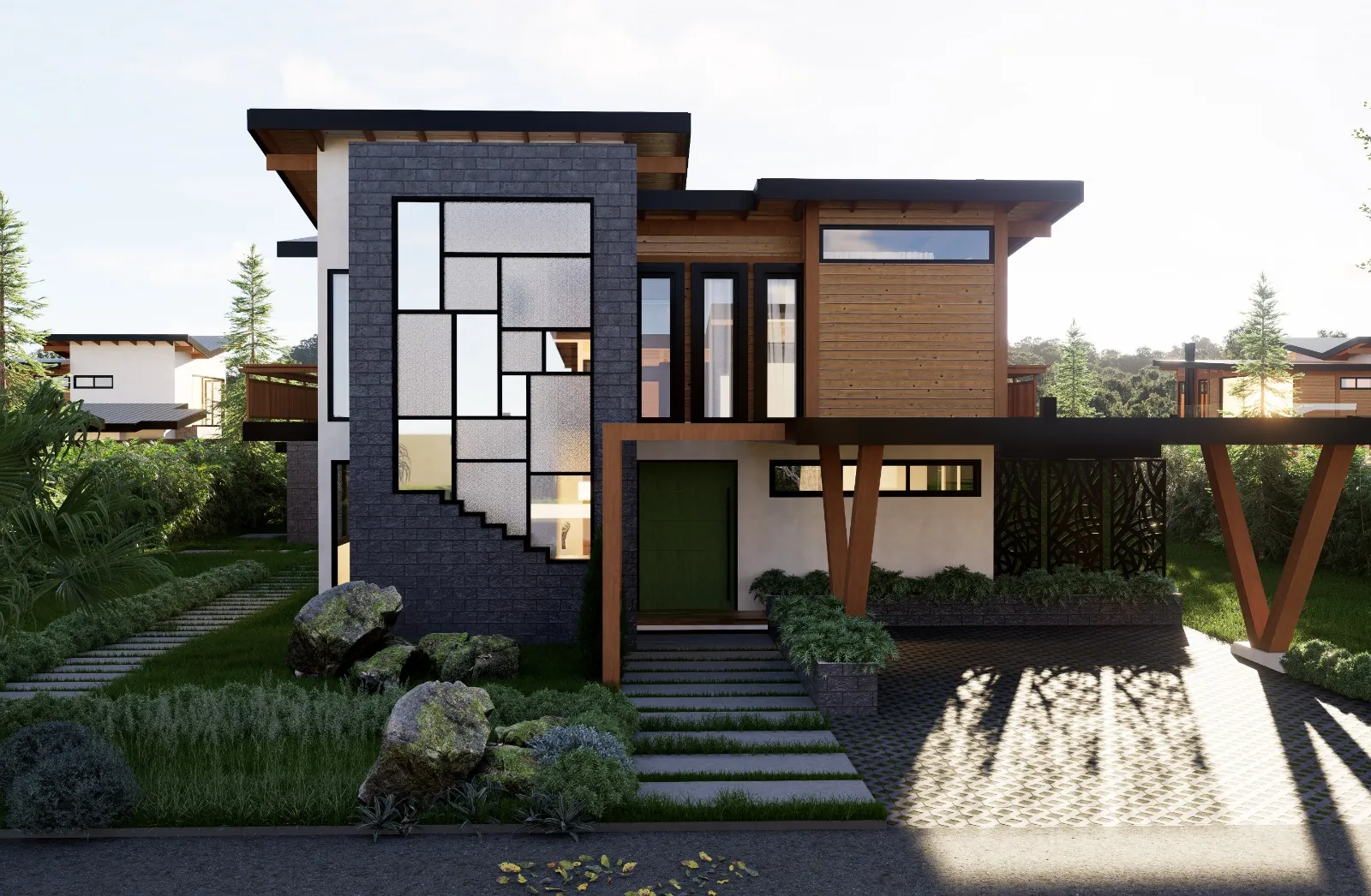 Villa de montaña GingerWood en exclusivo proyecto con amenidades