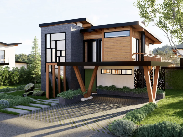 Villa de montaña GingerWood en exclusivo proyecto con amenidades