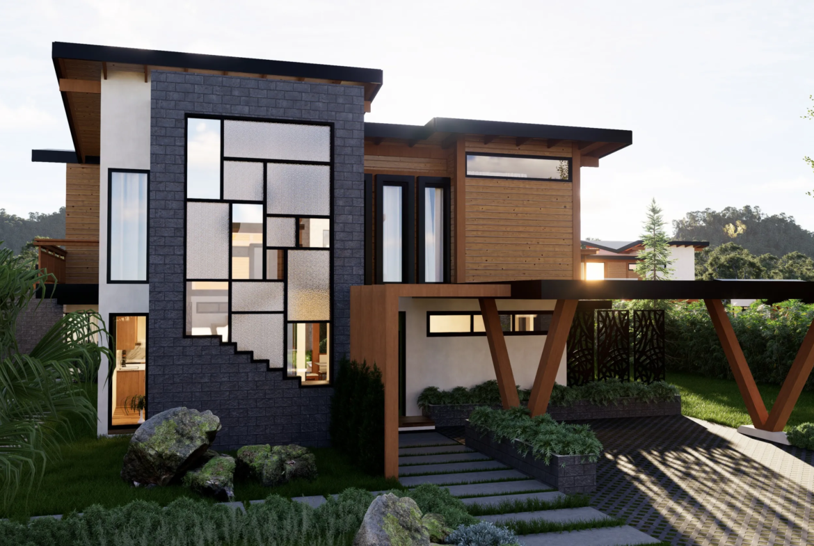 Villa de montaña GingerWood en exclusivo proyecto con amenidades