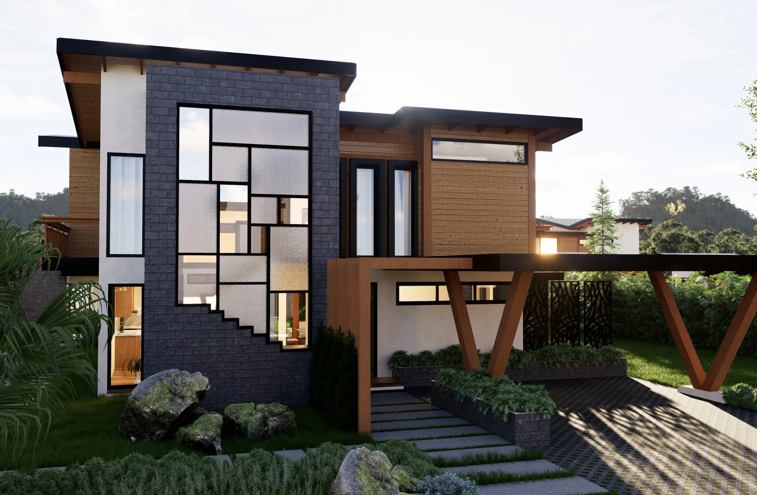 Villa de montaña GingerWood en exclusivo proyecto con amenidades