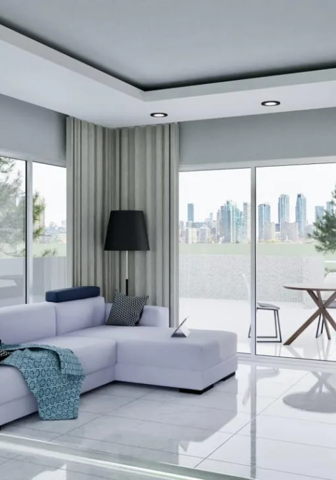 Penthouse en plano, cada hab. con su baño privado Terranova States