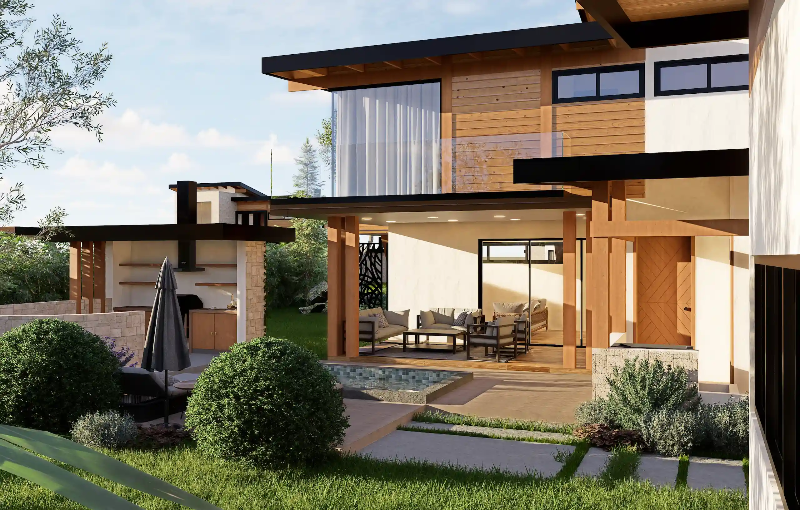 Villa de montaña GingerWood en exclusivo proyecto con amenidades