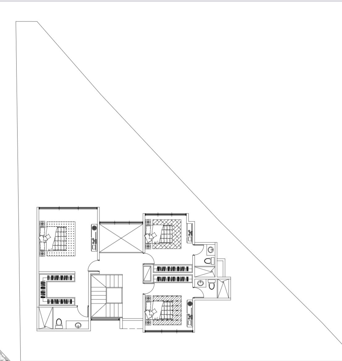 TER108 Kiko Doral Park – plano planta alta Solar de 323 metros²