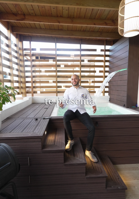 Penthouse con jacuzzi y terraza privados + acceso a piscina