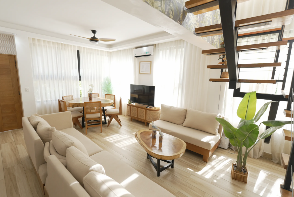 Acogedora villa vacacional en Las Terrenas en complejo privado