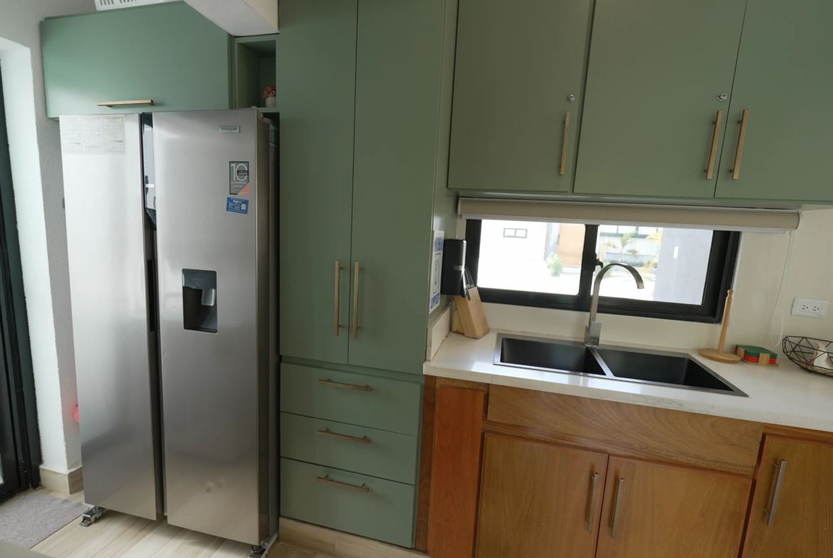 Acogedora villa vacacional en Las Terrenas en complejo privado