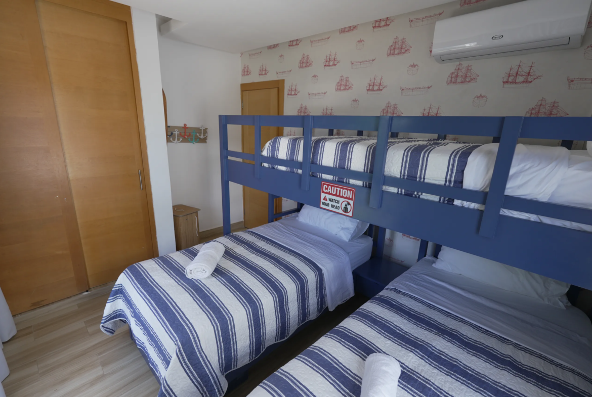 Acogedora villa vacacional en Las Terrenas en complejo privado