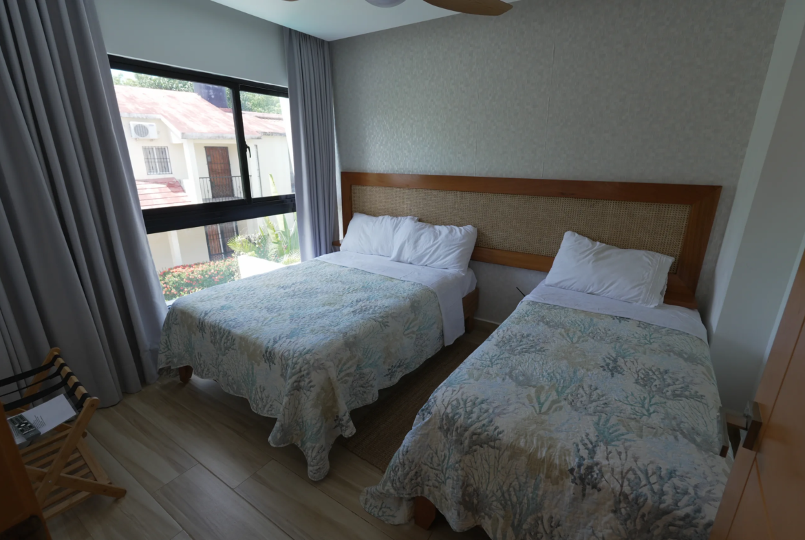 Acogedora villa vacacional en Las Terrenas en complejo privado