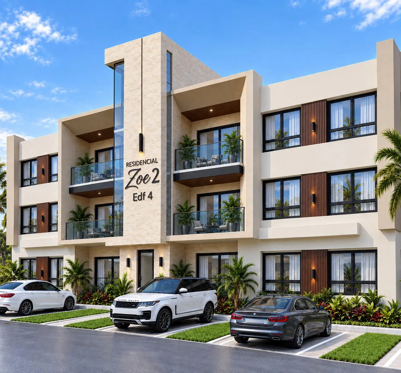 Apartamentos de 2 y 3 habitaciones en plano (algunos con patio)